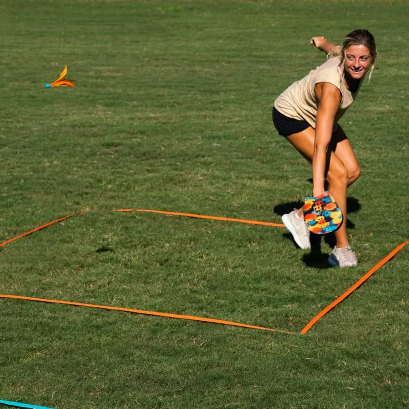 Rethink Your Paddle Game Backyard Set