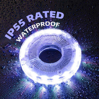 Bike Wheel Light – USB Rechargeable | 7 Colors & 15 Modes