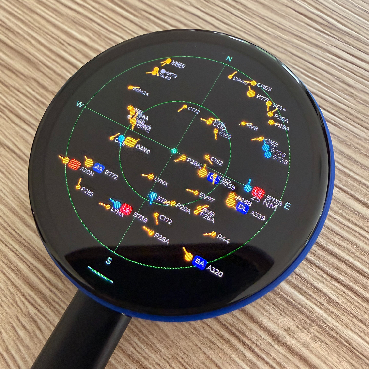 Aircraft radar speed detector