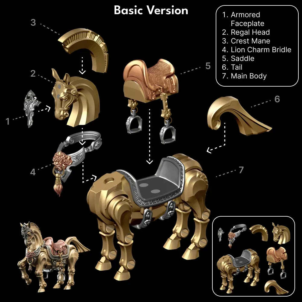 Heroic Steed – Half-Dragon, Half-Horse Articulated Figure