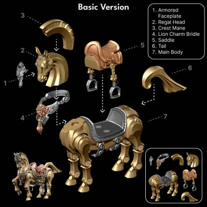 Heroic Steed – Half-Dragon, Half-Horse Articulated Figure