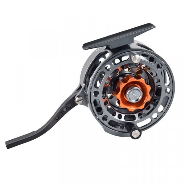 Semi-automatic fishing rod reel