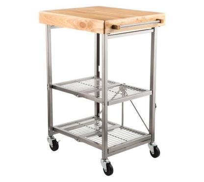 Foldable Kitchen Cart