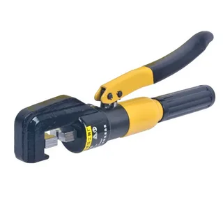 High-efficiency hydraulic cable crimping tool