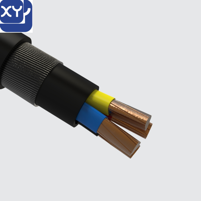 PVC insulated and PVC sheathed power cables with small outer diameter
