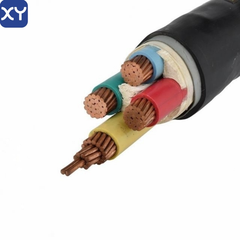 Current-stable PVC insulated and PVC sheathed power cable