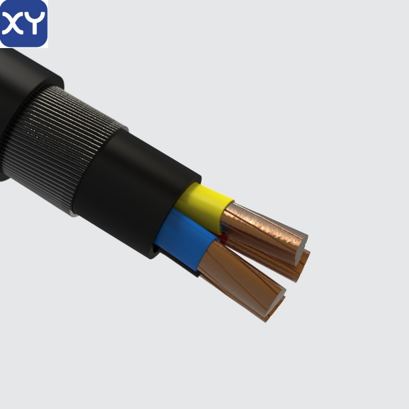 Stable PVC insulated and PVC sheathed power cables