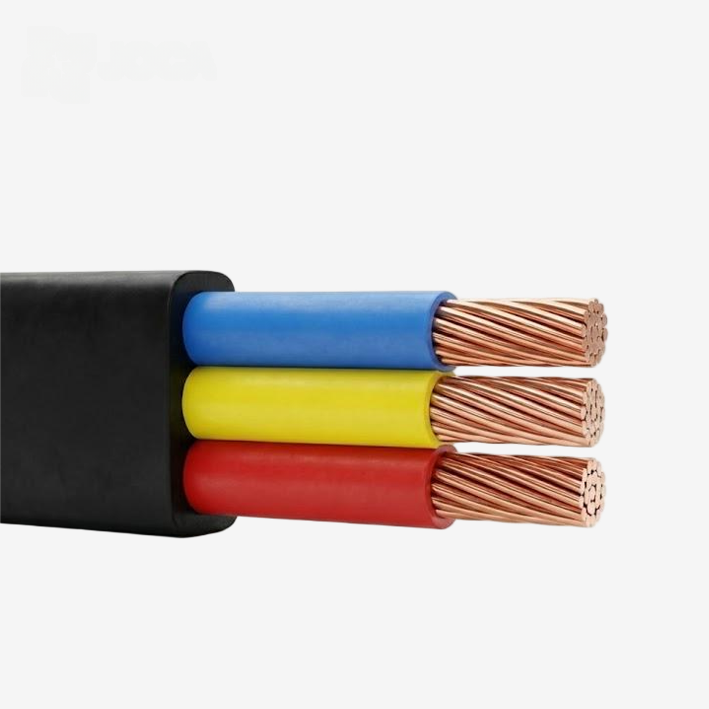 450/750V 2 AWG H07RN-F Heavy-Duty Flexible Rubber Cable (IEC 60245 / EN 50525, Waterproof Submersible Wire)