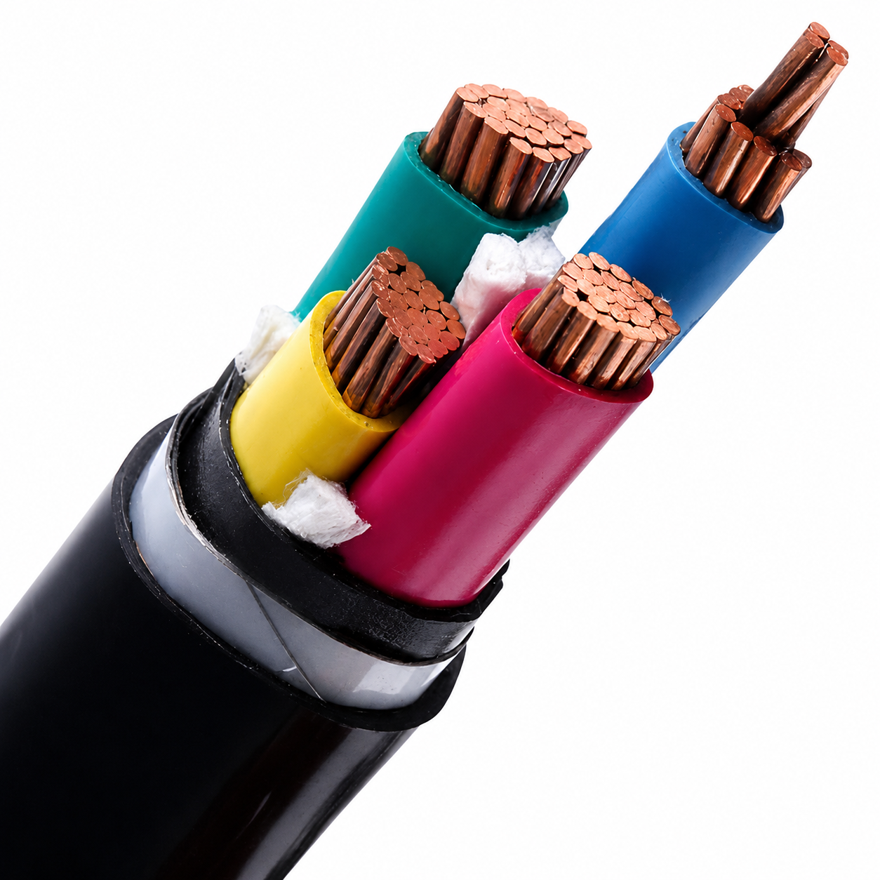 0.6/1kV Cu/XLPE/SWA/PVC Low Voltage Armoured Power Cable (BS 5467 / IEC 60502-1)