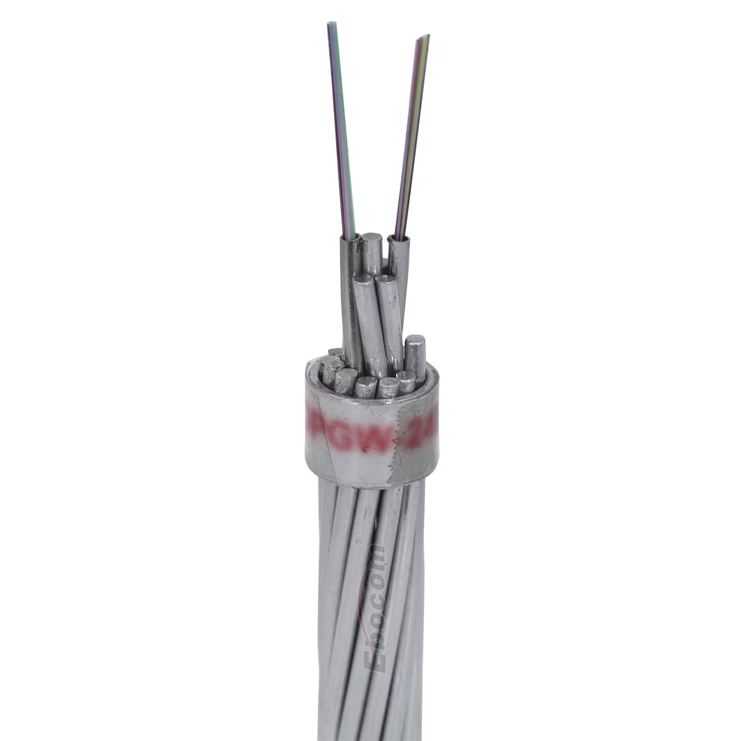 48-Core Overhead OPGW (Optical Ground Wire) Fiber Optic Composite Cable