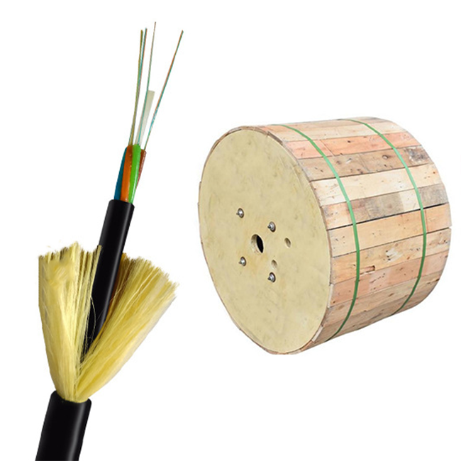 High-Strength All-Dielectric Self-Supporting (ADSS) Aerial Fiber Optic Cable (Double Jacket, 72-Core G652D)