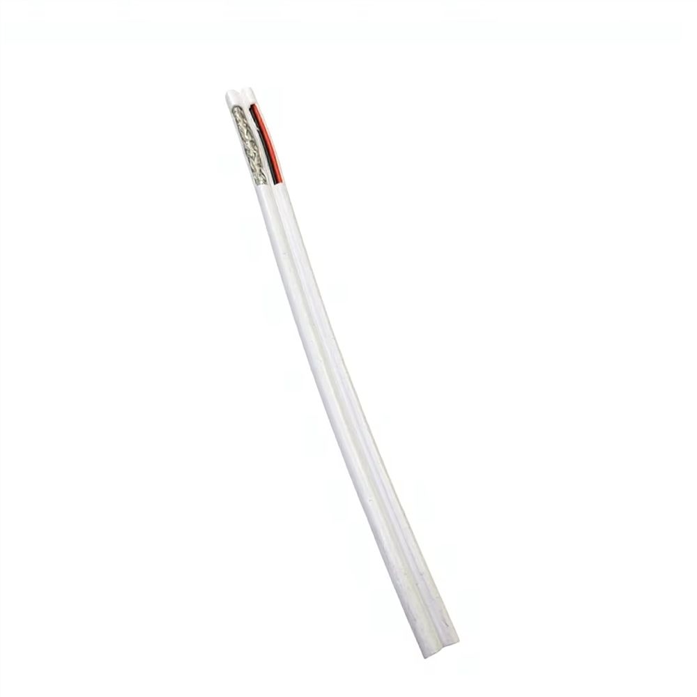 ZhongTong Premium 75-Ohm Solid Copper RG59 Coaxial Cable (3G-SDI HD Video Grade, White/Black Optional)