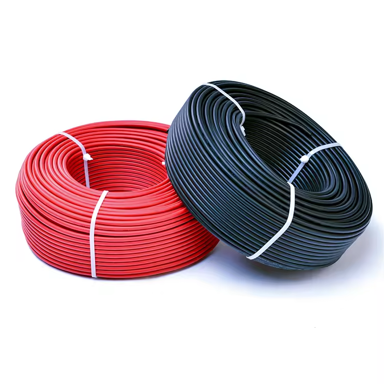 TÜV Certified H1Z2Z2-K DC Solar PV Cable (4mm², 6mm², 10mm², 16mm² / Red & Black)