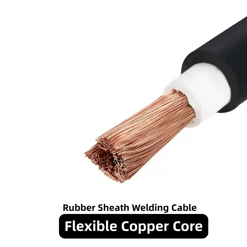 Super Flexible 1/0 AWG (50mm²) / 16mm² H01N2-D Oxygen-Free Copper (OFC) Rubber Welding Cable