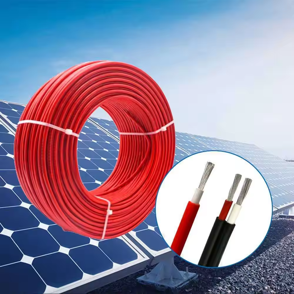 TÜV Certified H1Z2Z2-K DC Solar PV Cable (4mm², 6mm², 10mm², 16mm² / Red & Black)