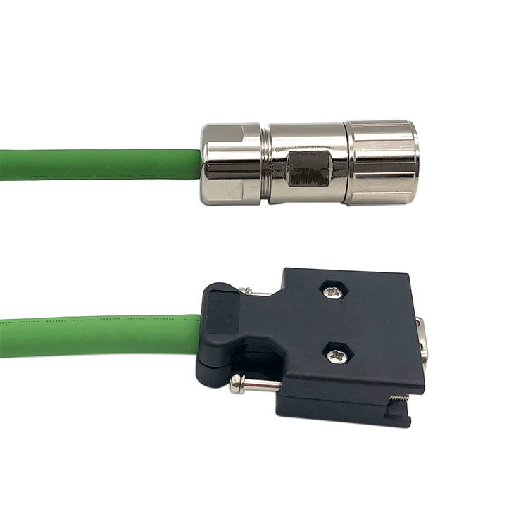 High-Quality V90 Motor Encoder Signal Cable (6FX3002-2DB12-1AD0, CCC Certified, Shielded, In Stock)