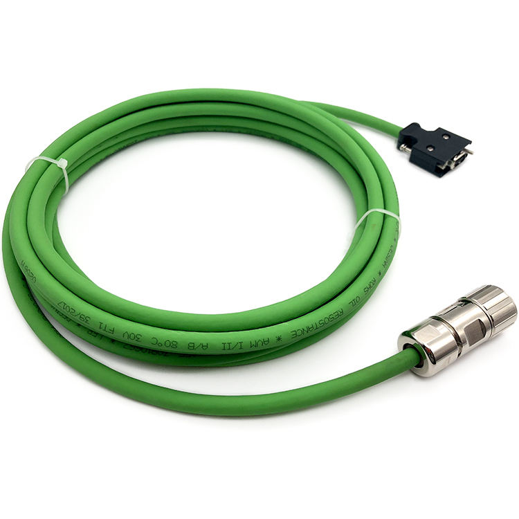 High-Quality V90 Motor Encoder Signal Cable (6FX3002-2DB12-1AD0, CCC Certified, Shielded, In Stock)