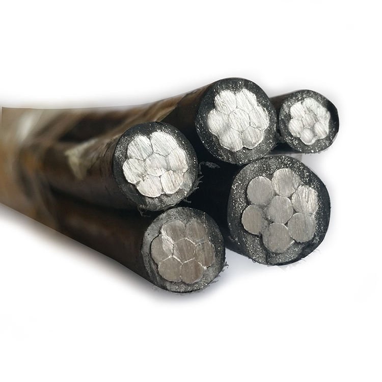 Low-Voltage 1kV ABC (Aerial Bundled Cable) Power Line (BS 7870 Standard, 16mm² to 120mm²)
