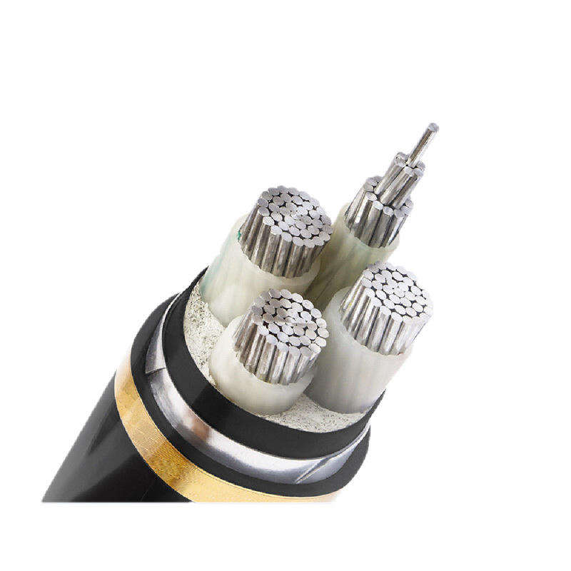 CE Certified Low-Voltage XLPE/SWA/PVC Aluminum Armoured Industrial Power Cable