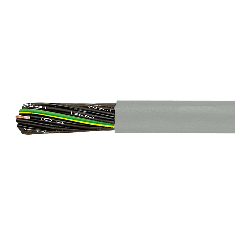 Multicore YY (YSLY-JZ) Flexible PVC Control Cable (0.5mm² / 0.75mm² / 1.0mm², VDE Certified)
