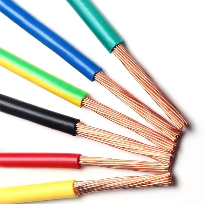 H07V-U Standard 100m Single Roll Solid Copper Core PVC Insulated House Wiring Cable