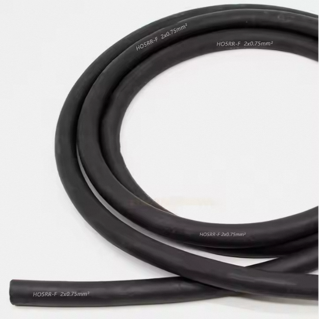New H05RR-F Waterproof Rubber Sheathed Cable (2/3/4/5 Core Flexible Stranded for Heating Applications)