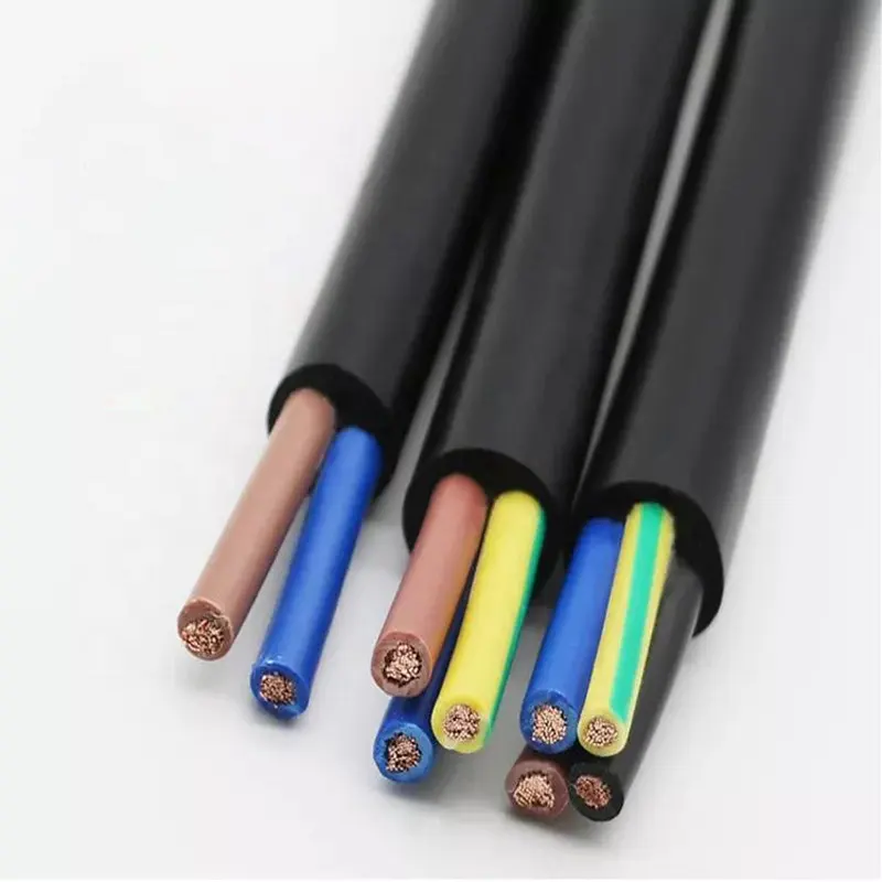 H05RN-F 3G 0.75mm² / 1.0mm² Flexible Rubber Power Supply Cable (300/500V)