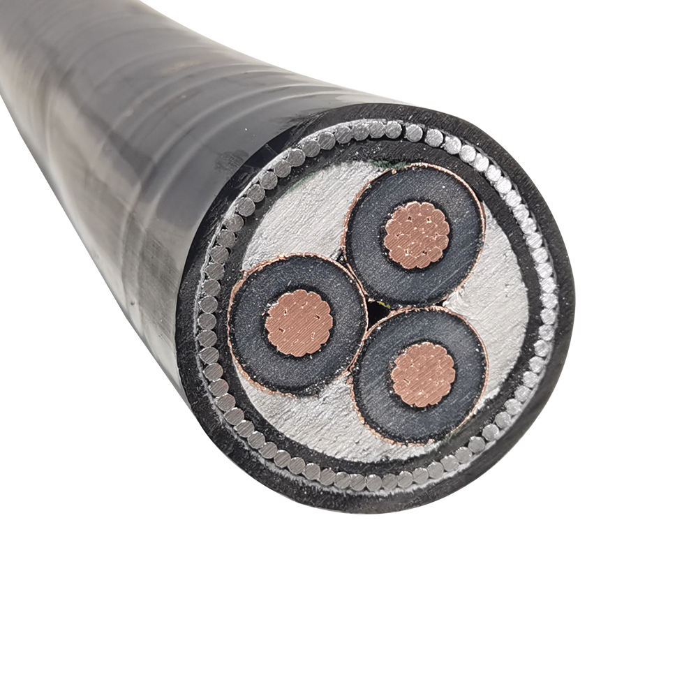 Medium-Voltage 8/15kV 3-Core Tinned Copper XLPE Armoured Cable (70mm² / 90mm², SWA/STA)