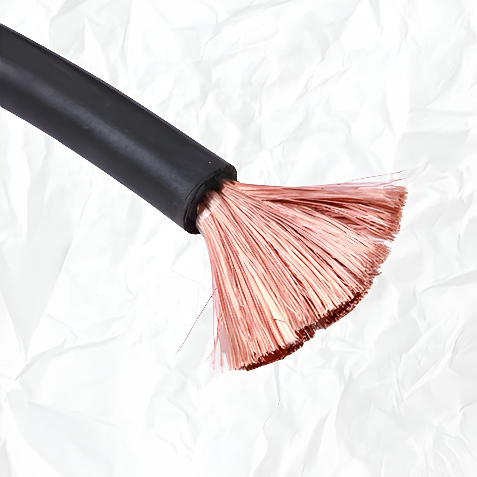 Super Flexible 1/0 AWG (50mm²) / 16mm² H01N2-D Oxygen-Free Copper (OFC) Rubber Welding Cable