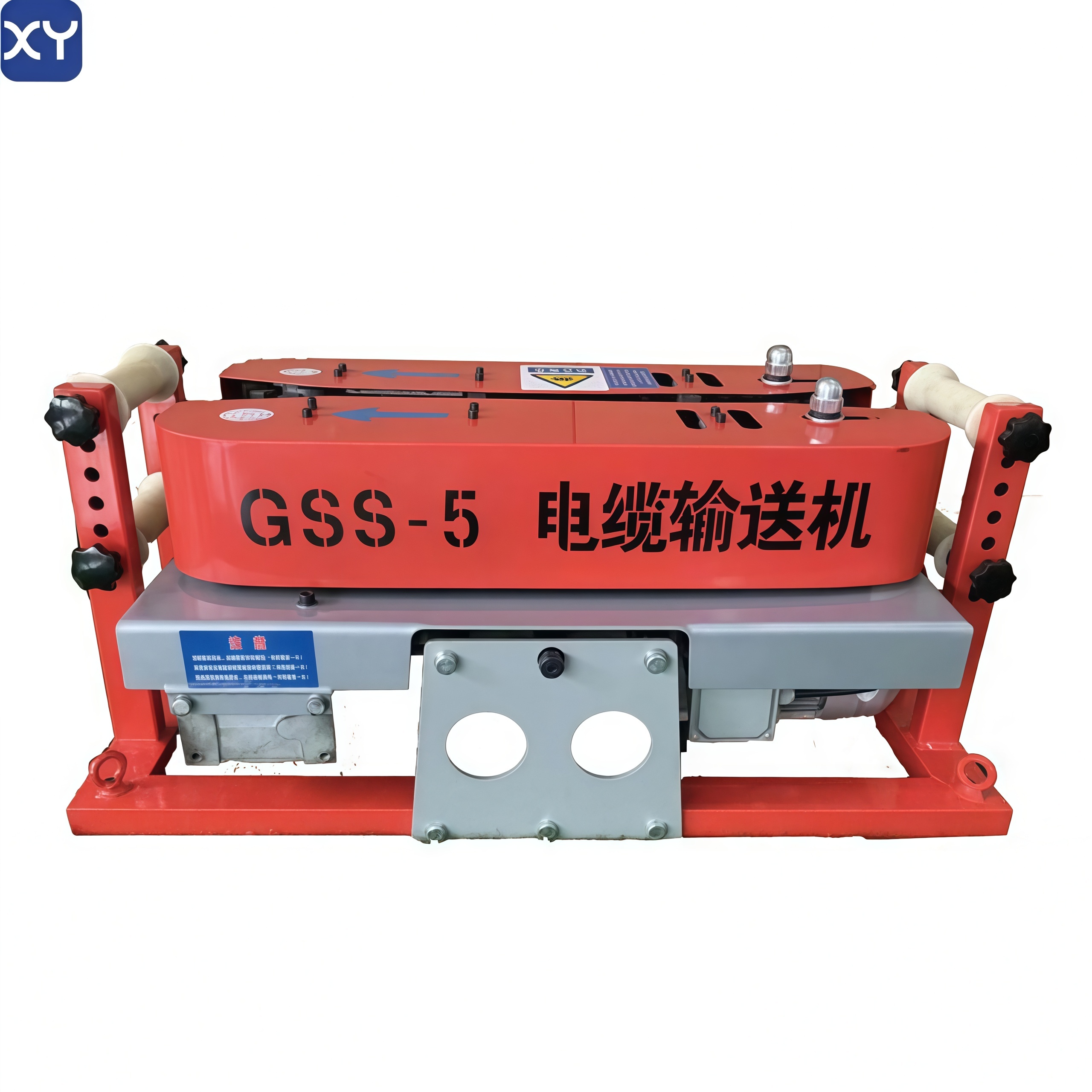 Powerful cable conveyor