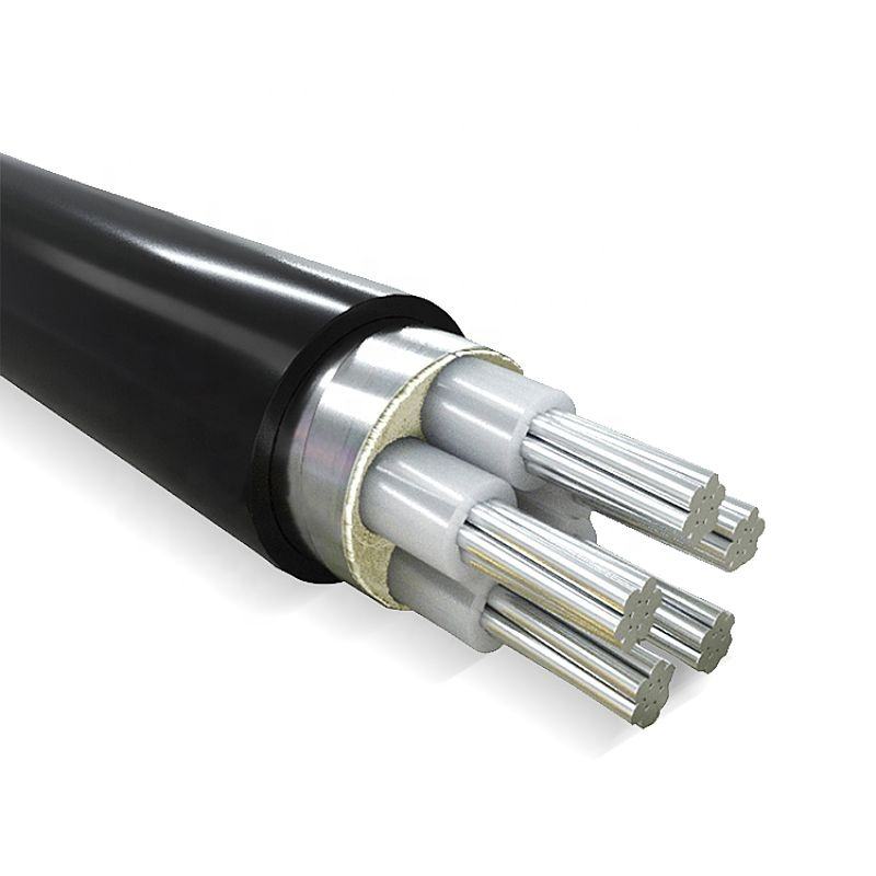 CE Certified Low-Voltage XLPE/SWA/PVC Aluminum Armoured Industrial Power Cable