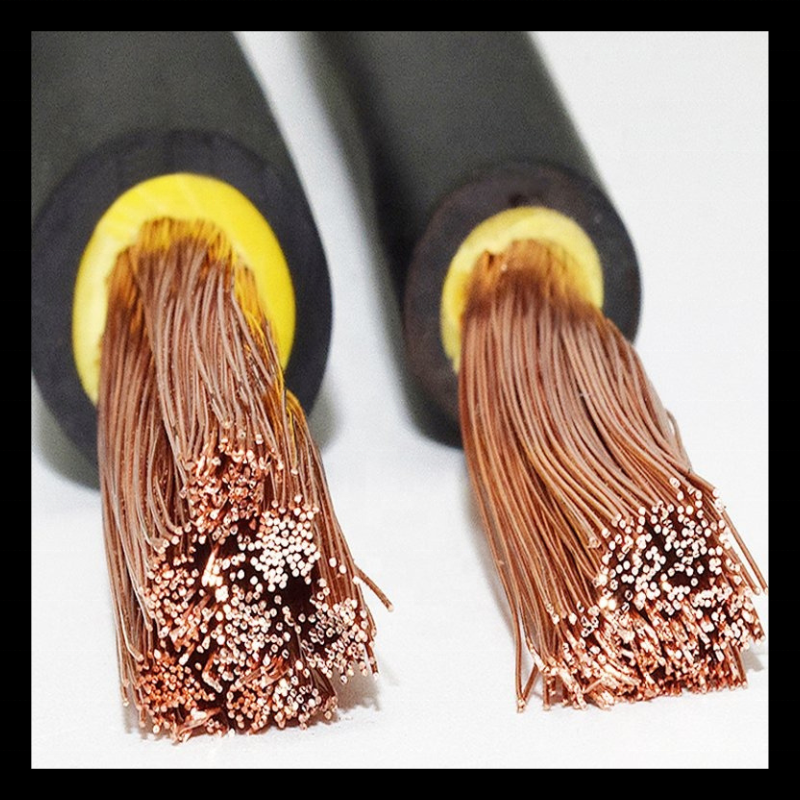 Super Flexible 1/0 AWG (50mm²) / 16mm² H01N2-D Oxygen-Free Copper (OFC) Rubber Welding Cable