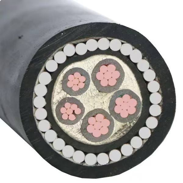 0.6/1kV BS 6724 4-Core x 240mm² Copper XLPE SWA LSZH Heavy Industrial Power Cable