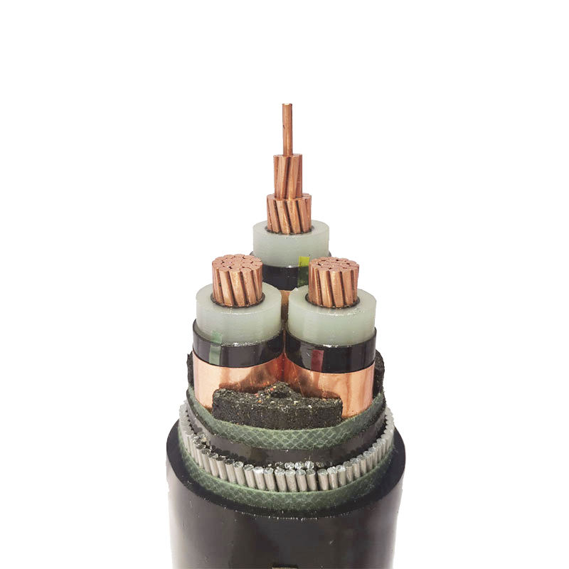 Medium-Voltage 3-Core SWA Armoured Power Cable (11kV to 33kV, CU/XLPE/SCT/SWA/PVC, 70mm² to 185mm²)