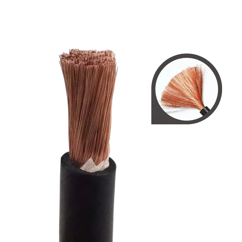 Super Flexible 1/0 AWG (50mm²) / 16mm² H01N2-D Oxygen-Free Copper (OFC) Rubber Welding Cable