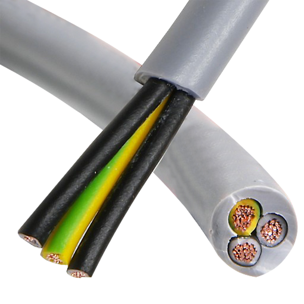 Multicore YY (YSLY-JZ) Flexible PVC Control Cable (0.5mm² / 0.75mm² / 1.0mm², VDE Certified)