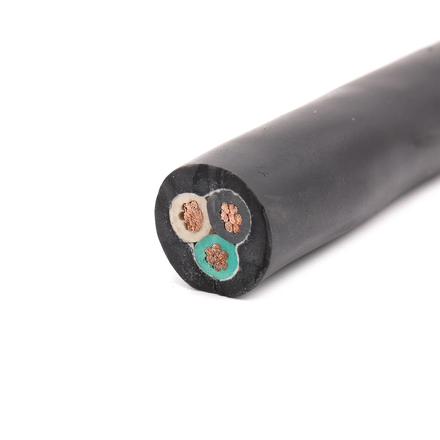 H05RN-F 3G 0.75mm² / 1.0mm² Flexible Rubber Power Supply Cable (300/500V)