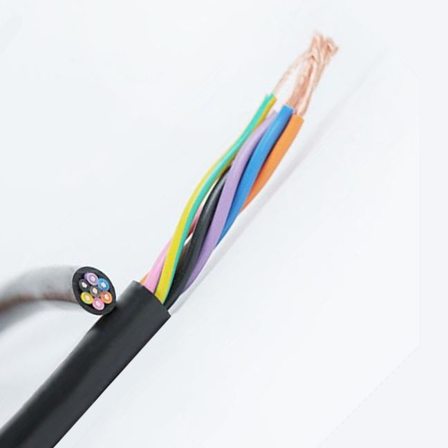 CY Flexible Shielded Control Cable (0.5mm² Bare Copper / PVC / TCWB / PVC)