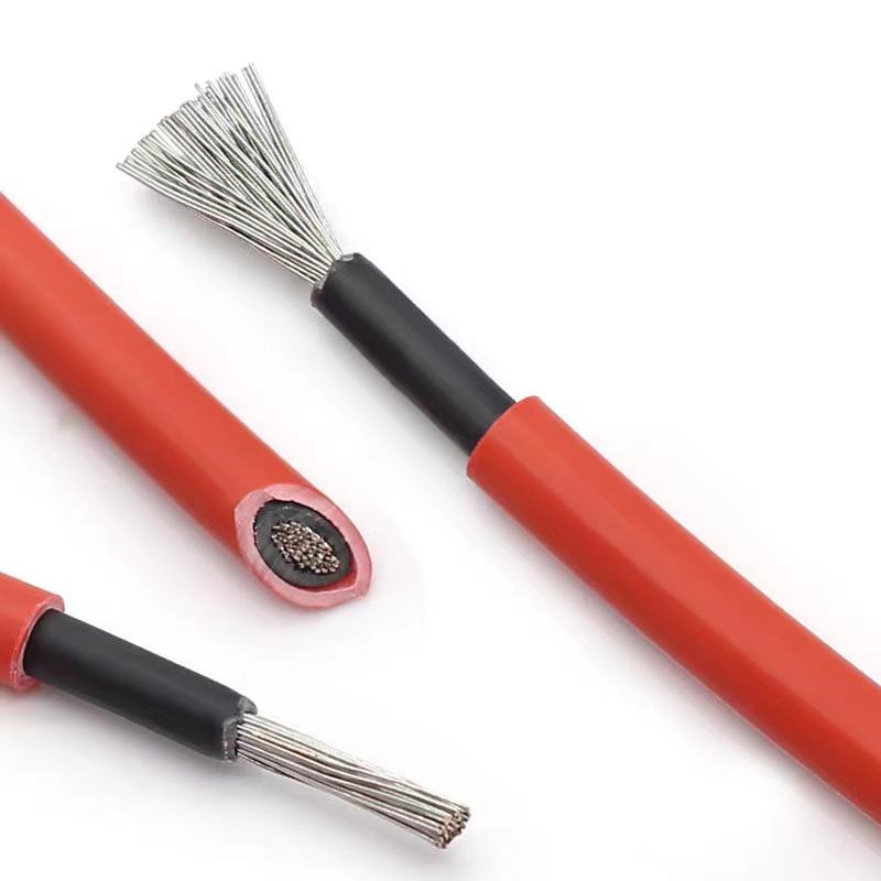 TÜV Certified H1Z2Z2-K DC Solar PV Cable (4mm², 6mm², 10mm², 16mm² / Red & Black)