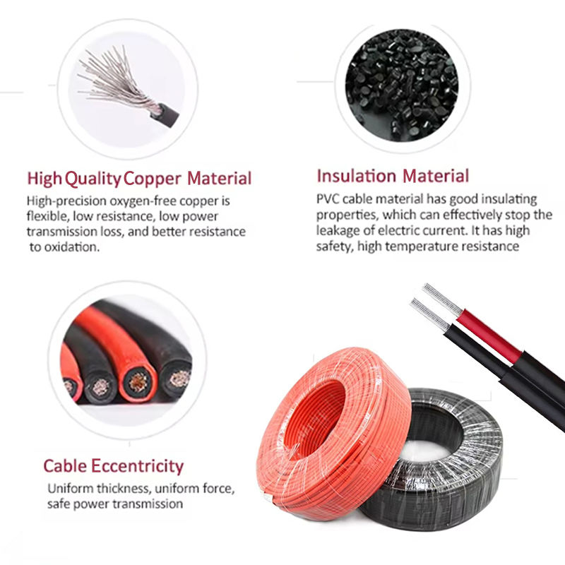 Approved H1Z2Z2-K / IEC 62930 DC Solar PV Cable (1500V, 2.5mm² to 25mm², Red/Black)