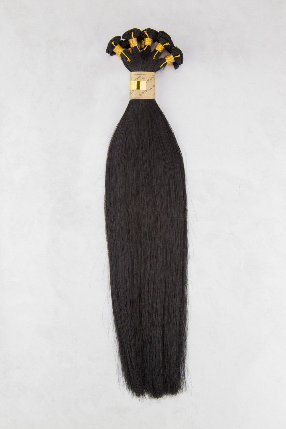 Hand Tied Silky Straight 18" - Hand-Tied -  LuxeRemi  - 2