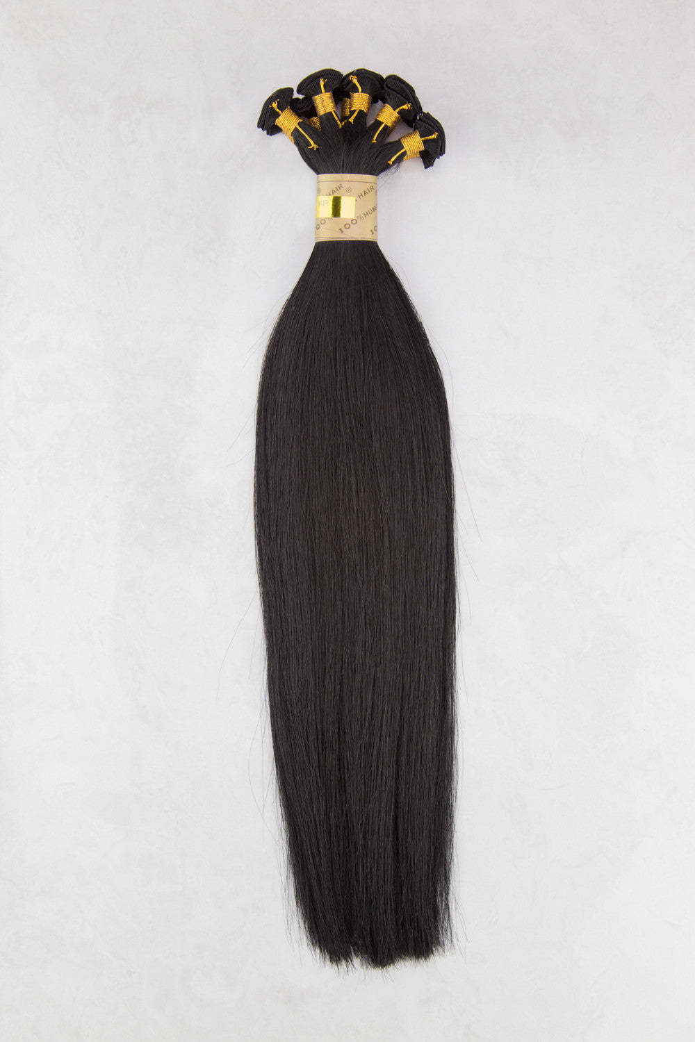 Hand Tied Silky Straight 18" - Hand-Tied -  LuxeRemi  - 2