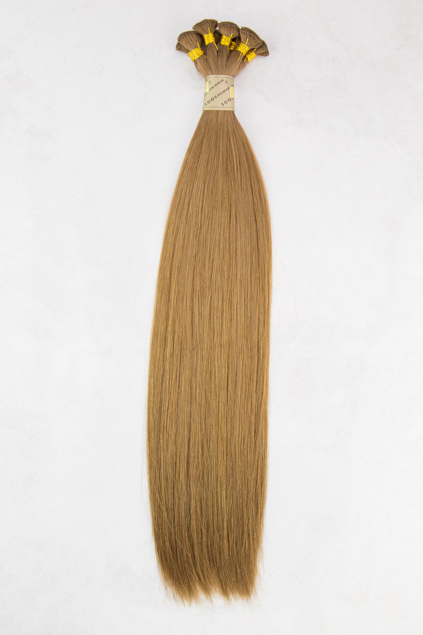 Hand Tied Silky Straight 18" - Hand-Tied -  LuxeRemi  - 14