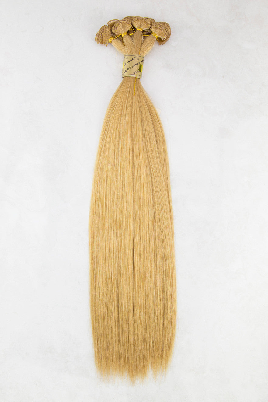 Hand Tied Silky Straight 18" - Hand-Tied -  LuxeRemi  - 17