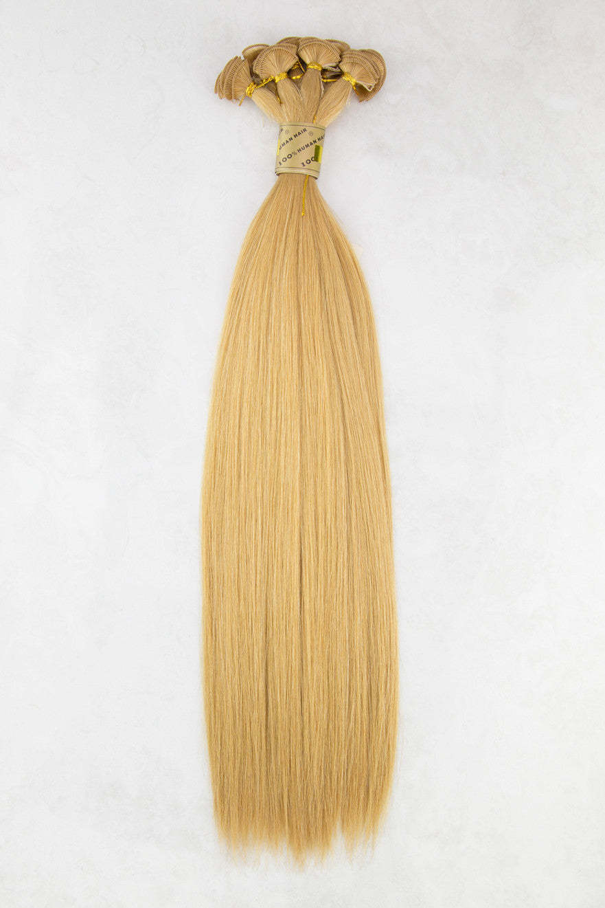 Hand Tied Silky Straight 18" - Hand-Tied -  LuxeRemi  - 17