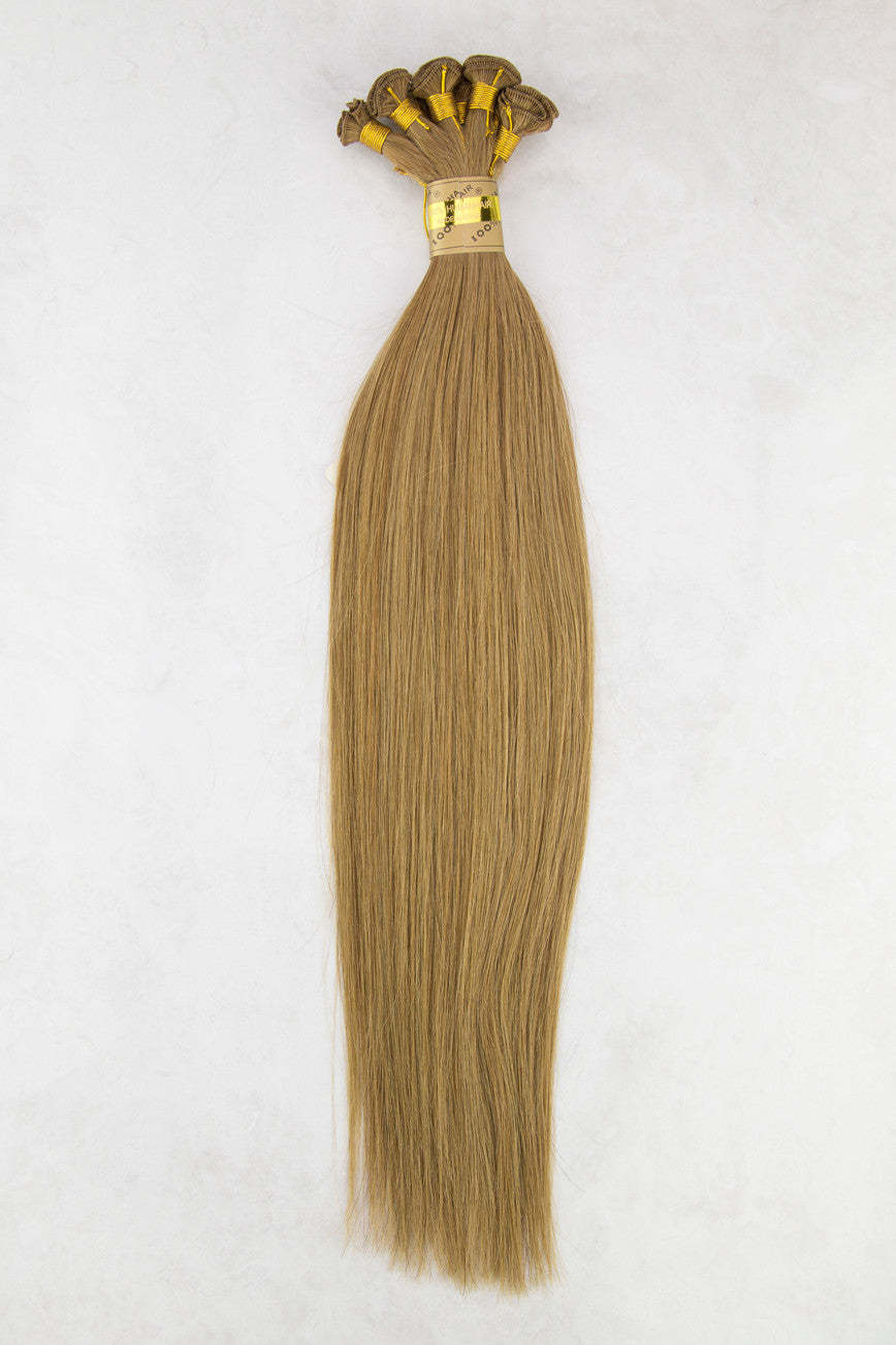 Hand Tied Silky Straight 18" - Hand-Tied -  LuxeRemi  - 18