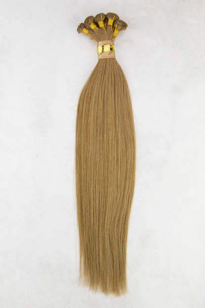 Hand Tied Silky Straight 18" - Hand-Tied -  LuxeRemi  - 18
