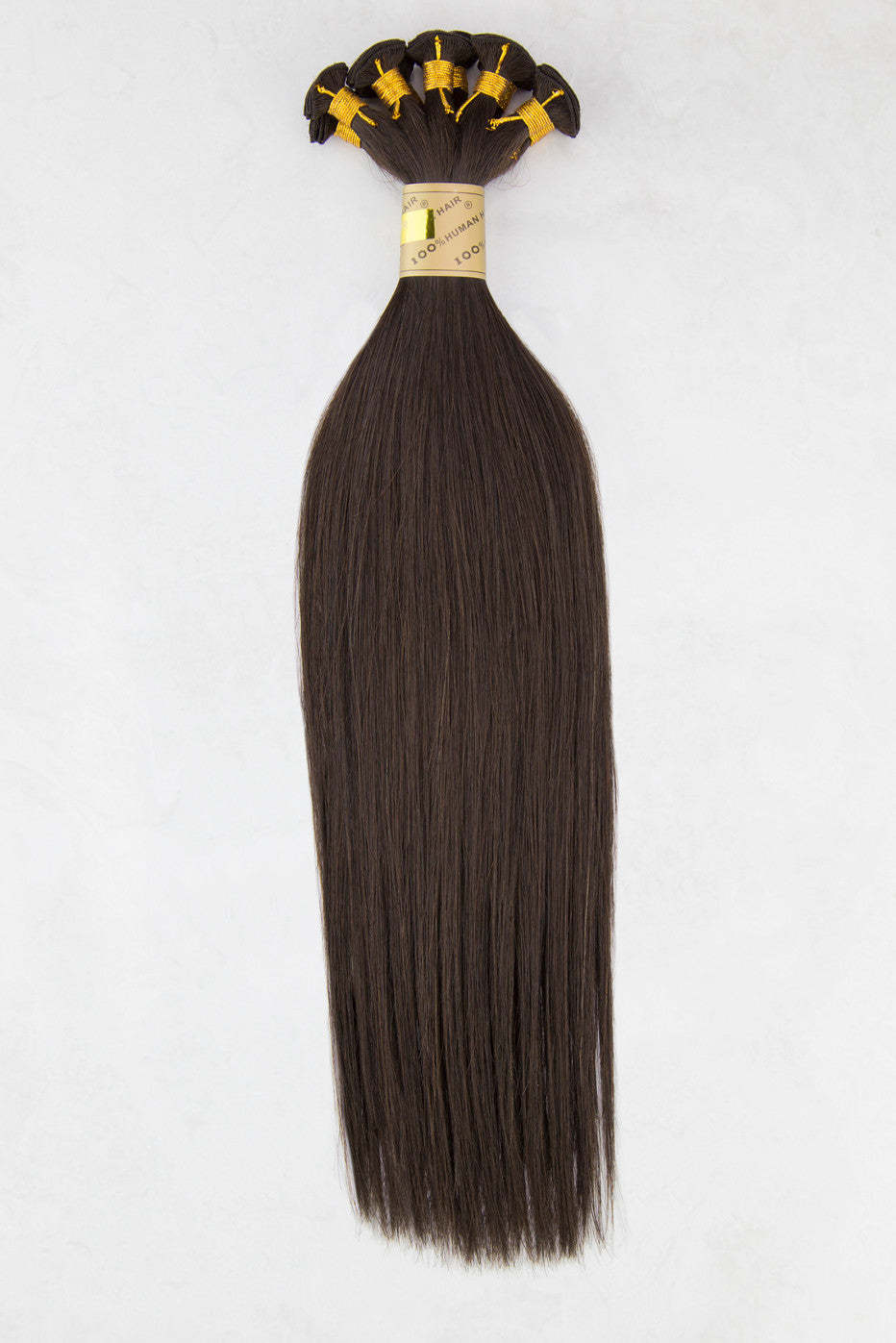 Hand Tied Silky Straight 18" - Hand-Tied -  LuxeRemi  - 4