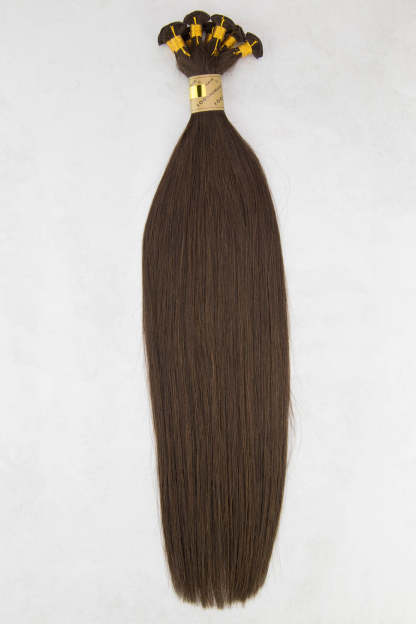 Hand Tied Silky Straight 18" - Hand-Tied -  LuxeRemi  - 5