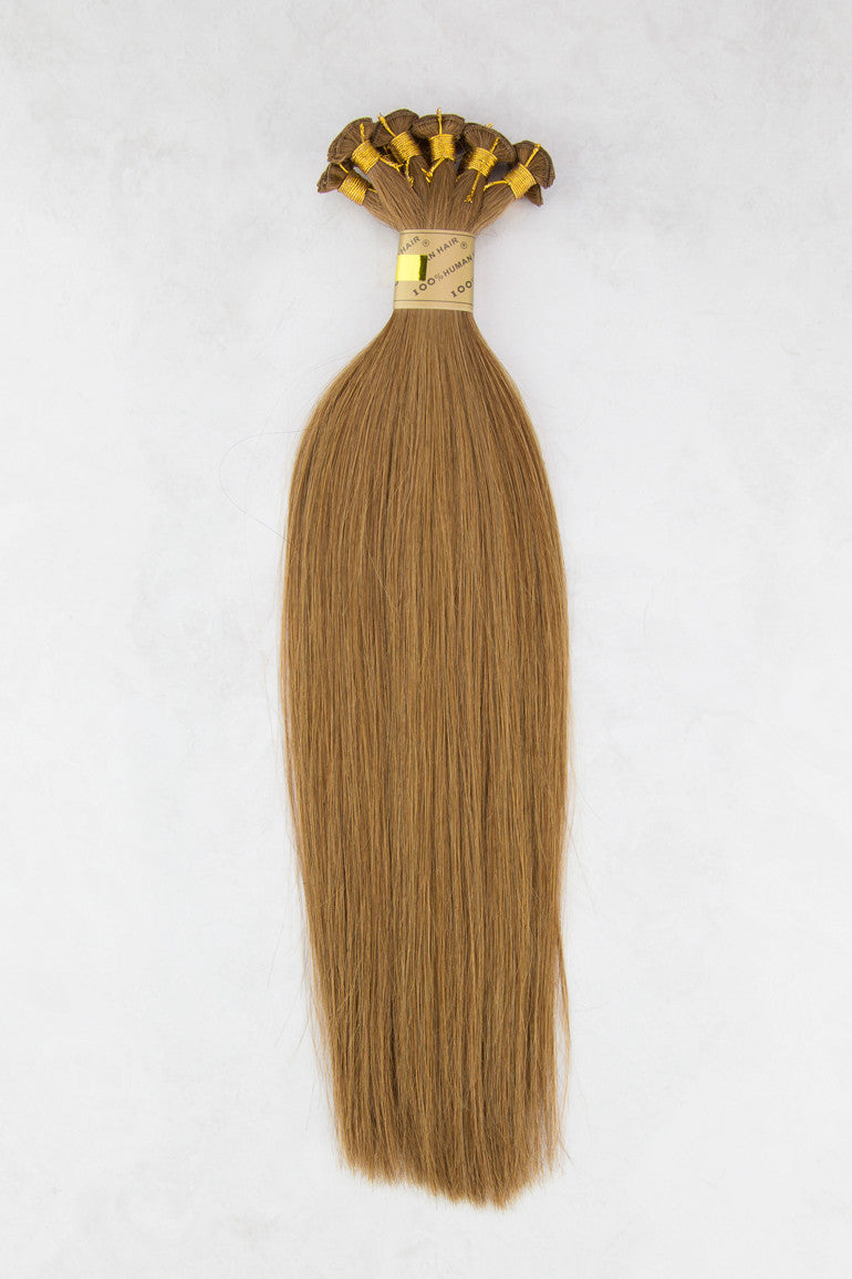Hand Tied Silky Straight 18" - Hand-Tied -  LuxeRemi  - 22